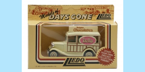LLEDO: DG007 006 - 1930 FORD MODEL 'A' WOODY WAGON - DELLA - MINT -  BOXED