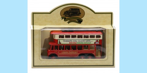 LLEDO: LP041 079 - 1928 KARRIER TROLLEY BUS - HEINZ KETCHUP - MINT - BOXED