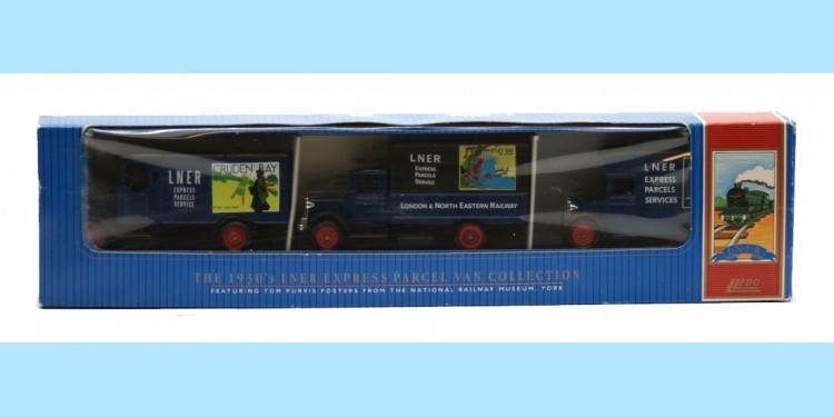 LLEDO: TPL1003 - 1930'S LNER EXPRESS PARCEL VAN COLLECTION - MINT -  BOXED