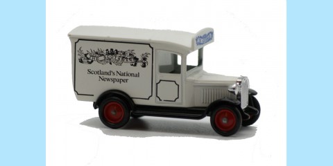LLEDO: DG021 021 - 1928 CHEVROLET VAN - SCOTSMAN / EDINBURGH NEWS - RARE - MINT -  BOXED