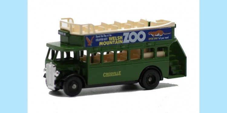 LLEDO: DG068 003 - 1932 AEC REGENT OPEN TOP BUS - CROSVILLE - MINT -  BOXED
