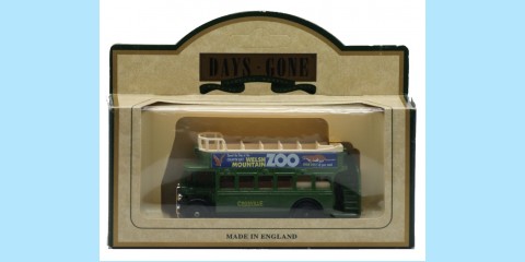 LLEDO: DG068 003 - 1932 AEC REGENT OPEN TOP BUS - CROSVILLE - MINT -  BOXED