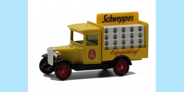 LLEDO: LP026 009 - 1934 CHEVROLET DELIVERY VEHICLE - SCHWEPPES - MINT - BOXED