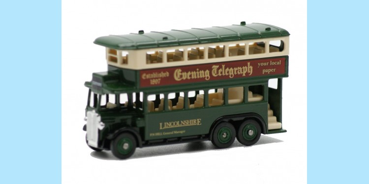 LLEDO: LP049 043B - 1931 AEC RENOWN DOUBLE DECK BUS - LINCOLNSHIRE - MINT - BOXED