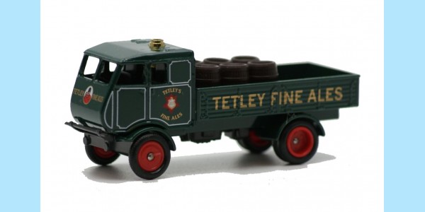 LLEDO: DG097 000 - 1934 SENTINEL DROPSIDE STEAM WAGON - TETLEY FINE ALES - MINT -  BOXED