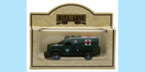 LLEDO: DG029 000 - 1942 DODGE 4X4 VEHICLE - US ARMY AMBULANCE - MINT - BOXED