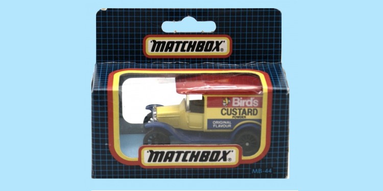 MATCHBOX: MB44G - 1921 MODEL T FORD - 'BIRDS CUSTARD' - BOX N