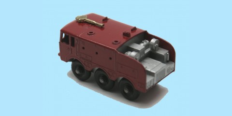 MATCHBOX: 63B ALVIS FOAMITE AIRPORT CRASH TENDER - ORIGINAL BOX - MINT