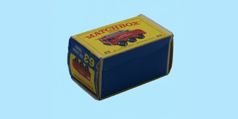 MATCHBOX: 63B ALVIS FOAMITE AIRPORT CRASH TENDER - ORIGINAL BOX - MINT