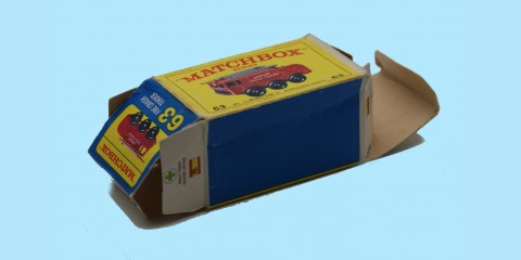 MATCHBOX: 63B ALVIS FOAMITE AIRPORT CRASH TENDER - ORIGINAL BOX - MINT