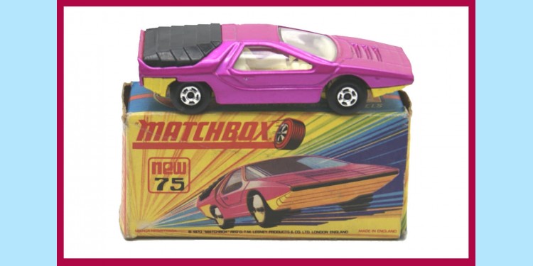 MATCHBOX SUPERFAST: 75B ALFA CARABO - ORIGINAL BOX - EXCELLENT