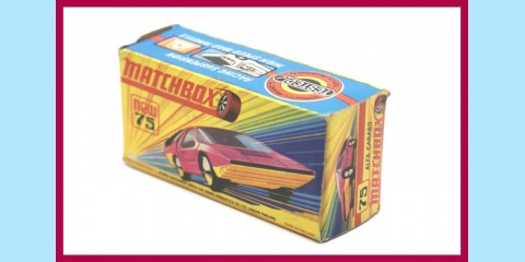 MATCHBOX SUPERFAST: 75B ALFA CARABO - ORIGINAL BOX - EXCELLENT