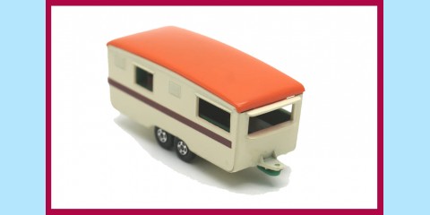 MATCHBOX SUPERFAST: 57B ECCLES CARAVAN - BOXED - MINT