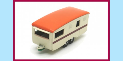 MATCHBOX SUPERFAST: 57B ECCLES CARAVAN - BOXED - MINT