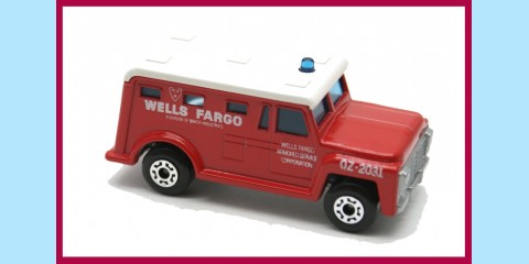 MATCHBOX SUPERFAST: 69C SECURITY TRUCK - BOX K - EXCELLENT