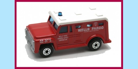 MATCHBOX SUPERFAST: 69C SECURITY TRUCK - BOX K - EXCELLENT