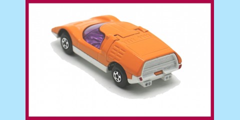 MATCHBOX SUPERFAST: 66B - MAZDA RX500 - ORANGE/WHITE - NEAR MINT - BOX I1