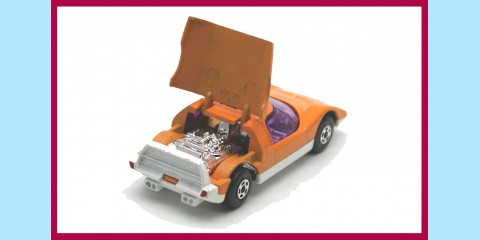 MATCHBOX SUPERFAST: 66B - MAZDA RX500 - ORANGE/WHITE - NEAR MINT - BOX I1