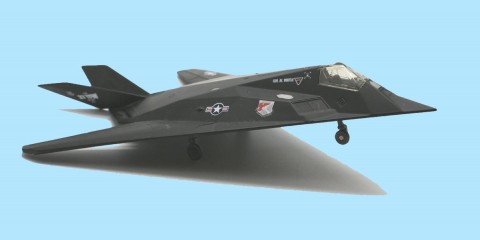 NEW RAY: PAIR OF AMERICAN SERVICE PLANES - FSR 71 AND F117