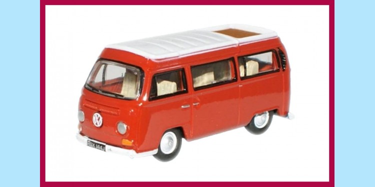 OXFORD: 76VW004 VOLKSWAGEN T2B CAMPER VAN - NEW