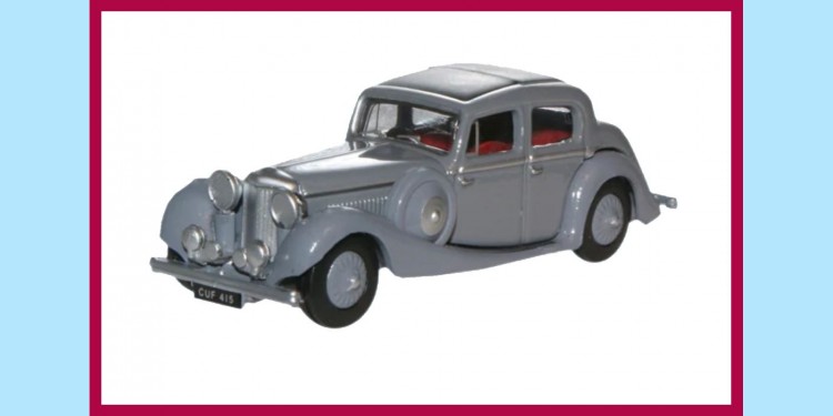 OXFORD: 76JSS004- SSI00 JAGUAR SALOON - GREY - NEW OXFORD: 76JSS004- SSI00 JAGUAR SALOON - GREY - NEW