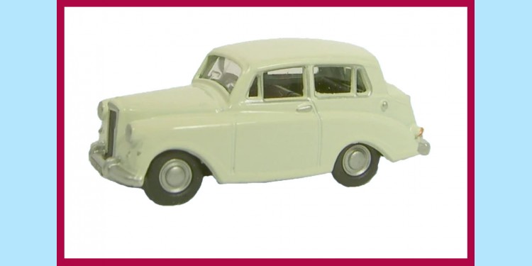 OXFORD: 76TM001 - TRIUMPH MAYFLOWER - WHITE - NEW OXFORD: 76TM001 - TRIUMPH MAYFLOWER - WHITE - NEW