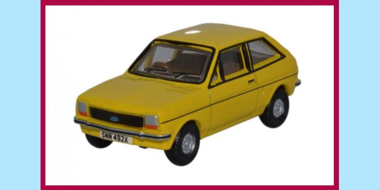 OXFORD: 76FF002 - FORD FIESTA MKI - NEVADA BIEGE - NEW