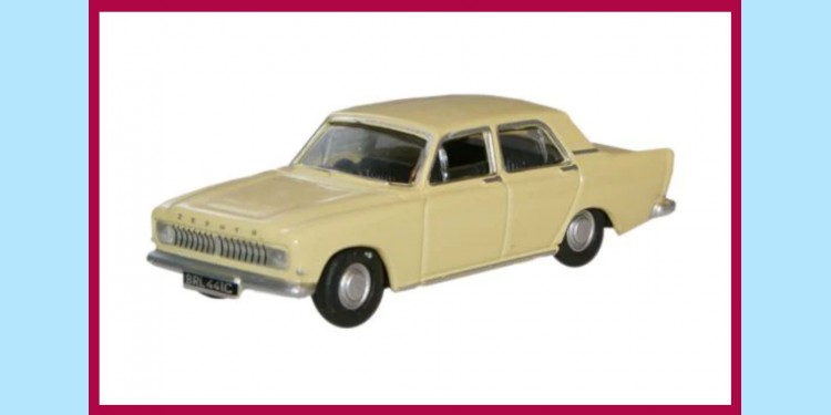 OXFORD: 76ZEP007 - FORD ZEPHYR - YELLOW - NEW OXFORD: 76ZEP007 - FORD ZEPHYR - YELLOW - NEW