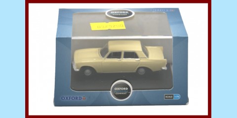 OXFORD: 76ZEP007 - FORD ZEPHYR - YELLOW - NEW OXFORD: 76ZEP007 - FORD ZEPHYR - YELLOW - NEW