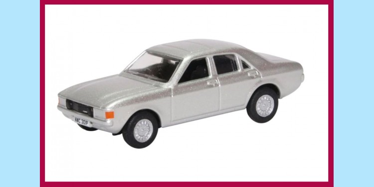 OXFORD: 76FC005 - FORD CONSUL/GRANADA - SILVER - NEW