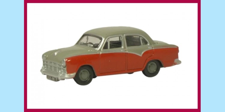 OXFORD: 76MO004 - MORRIS OXFORD MKIII - GREY & RED - NEW