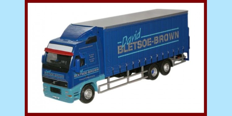 OXFORD: 76VOL01CL - VOLVO FH12 CURTAINSIDE - D BLETSOE - NEW