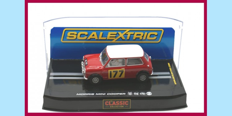 SCALEXTRIC: C2807 MINI COOPER CLASSIC - R. AALTONEN - NEW