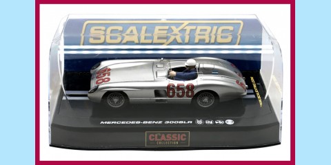 SCALEXTRIC: C2814 - MERCEDES 300SLR - MILLE MIGLIA FANGIO - NEW