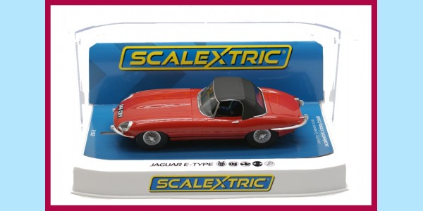 SCALEXTRIC: C4032 - JAGUAR E-TYPE - 1961-1974 - NEW