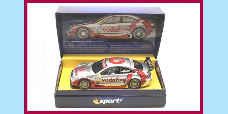 SCALEXTRIC: C2391A - AMG MERCEDES CLK-DTM - 'VODAFONE' - NO. 1 - NEW