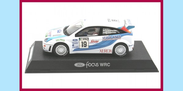 SCALEXTRIC: C2343 - FORD FOCUS WRC - 'NO.19' - VERY GOOD