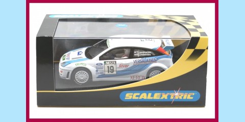 SCALEXTRIC: C2343 - FORD FOCUS WRC - 'NO.19' - VERY GOOD