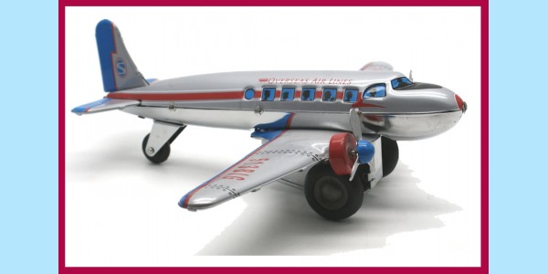 SCHYLLING : FRICTION POWERED AIRCRAFT - DOUGLAS DC-3 - MINT