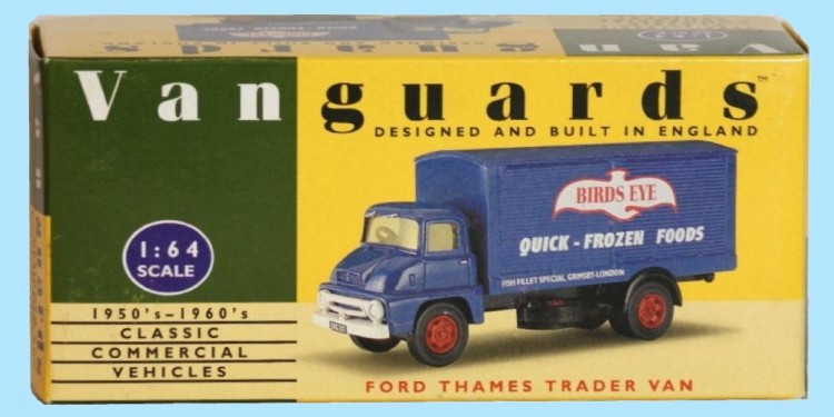 VANGUARDS: VA6001 - FORD THAMES TRADER VAN 'BIRD'S EYE'
