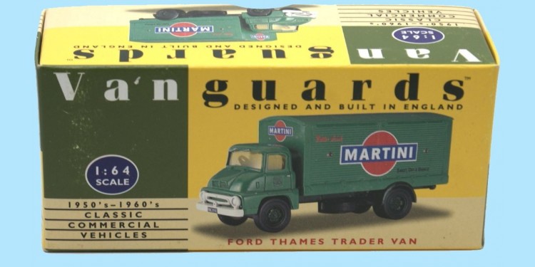VANGUARDS: VA6000 - FORD THAMES TRADER VAN 'MARTINI'